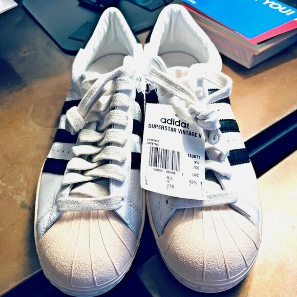 NEW Adidas Consortium Adi Dassler Superstar Vintage V US 9 UK 8.5 Deadstock Rare main image 11